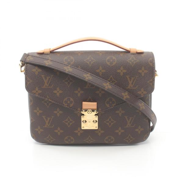 Louis Vuitton Metis Pochette Handbag Leather Monogram Brown - Picture 1 of 7